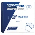 Шапочка-берет MP MedPlast медична нестерильна, 1 штука
