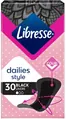 Прокладки щоденні гігієнічні Libresse Dailies Style Black, 30 шт