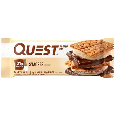 Батончик протеїновий Quest Protein Bar сморс, 60 г 1/12