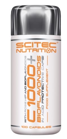 Витамины Scitec Nutrition Vit С1000+Bioflavonoid, 100 капсул