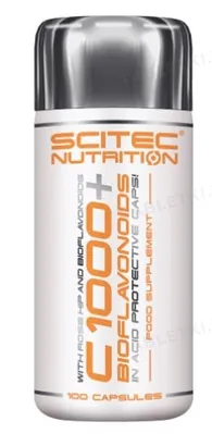 Вітаміни Scitec Nutrition Vit С1000 + Bioflavonoid, 100 капсул