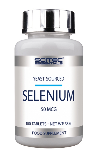 Селен Scitec Nutrition Selenium 50 mcg, 100 таблеток
