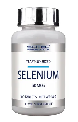 Селен Scitec Nutrition Selenium 50 mcg, 100 таблеток