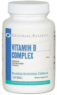 Вітаміни Universal Nutrition B-Complex, 100 таблеток