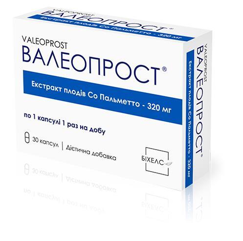 Валеопрост капсули №30 (10х3)