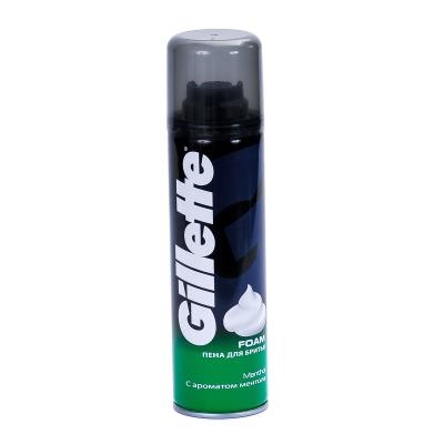 Пена для бритья Gillette Menthol, 200 мл