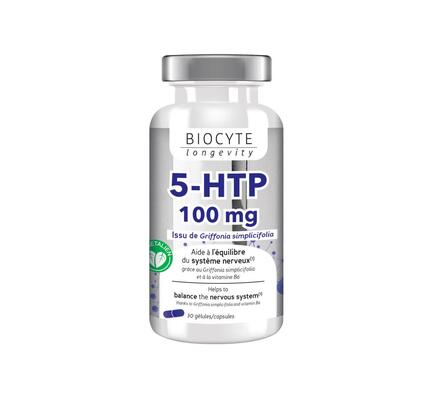 5 HTP Biocyte 100 мг для покращення емоційного стану, 30 гелевих капсул