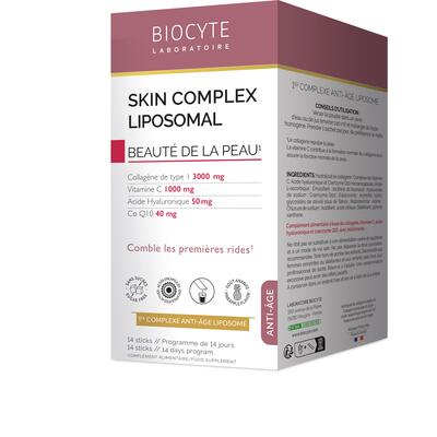 Комплекс на основе коллагена Biocyte Skin Complex Liposomal порошок, №14 в стиках