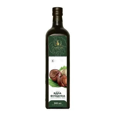 Олія фундукова Craft Oil холодного віджиму, 500 мл