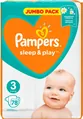 Підгузки дитячі Pampers Sleep & Play розмір 3, 6-10 кг, 78 шт