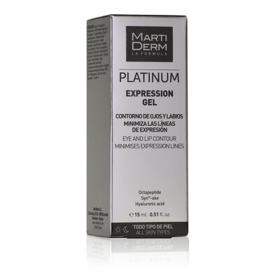 Гель для контуру очей та губ MartiDerm Expression, 15 мл