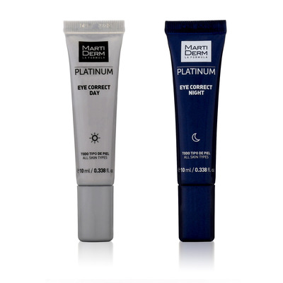 Набор MartiDerm Eye Correct для зоны вокруг глаз (дневной крем 10 мл + ночной крем 10 мл)