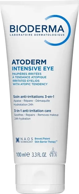 Засіб для контуру очей Bioderma Atoderm Intensive інтенсивний заспокійливий, 100 мл