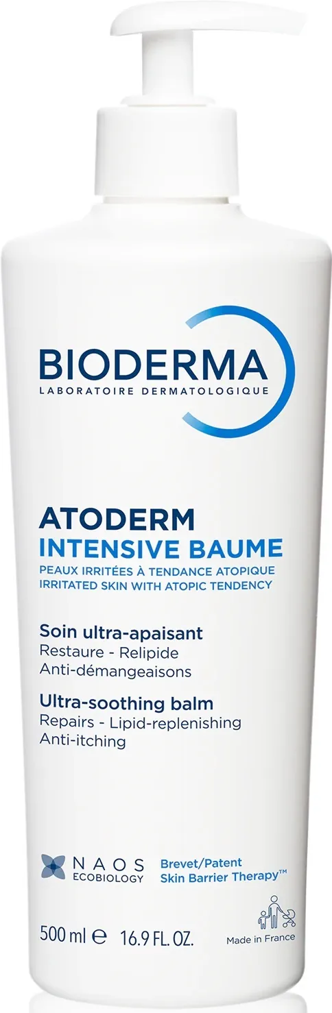 Бальзам для обличчя та тіла Bioderma Atoderm Intensive для сухої атопічної шкіри, 500 мл