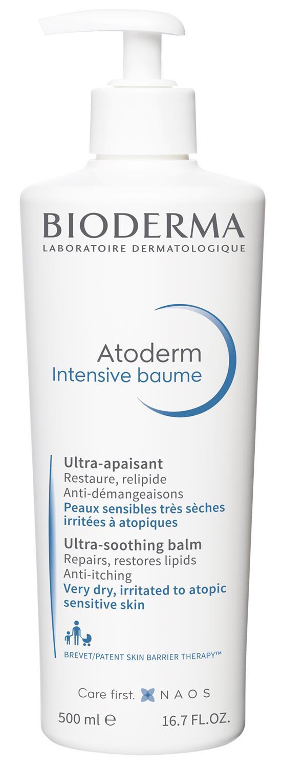 Бальзам для лица и тела Bioderma Atoderm Intensive для сухой атопической кожи, 500 мл