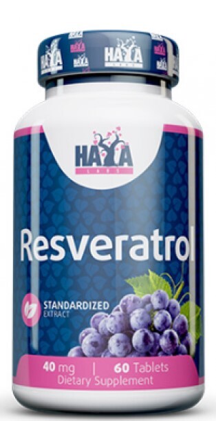 Ресвератрол Haya Labs Resveratrol таблетки по 40 мг №60