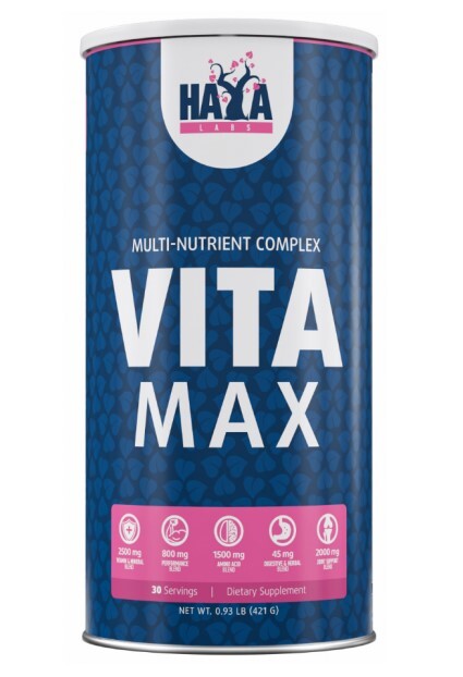 Витаминно-минеральный комплекс Haya Labs Vita Max №30 в пак.