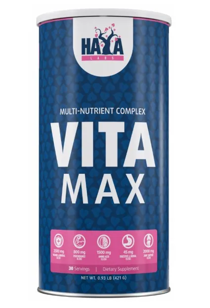 Вітамінно-мінеральний комплекс Haya Labs Vita Max №30 в пак.