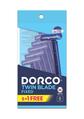 Бритва Dorco Twin Blade одноразова для чоловіків 2 леза, 5+1 шт