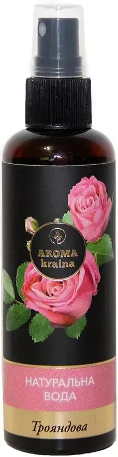 Вода косметична Aroma kraina Трояндова, 100 мл