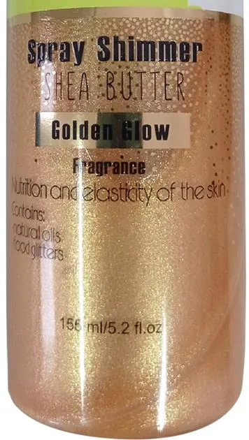 Спрей-шиммер для тіла Be Trendy Golden Glow, 155 мл