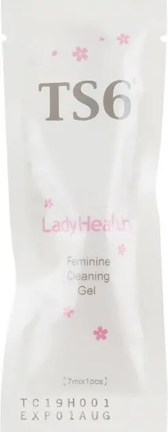 Гель для інтимної зони TS6 Lady Health Feminine Cleaning Gel, 7 шт х 7 мл