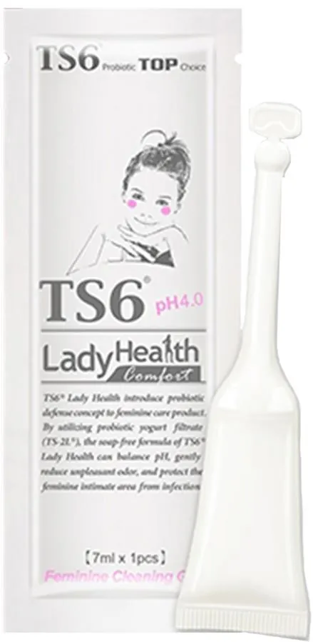 Гель для інтимної зони TS6 Lady Health Feminine Cleaning Gel, 7 шт х 7 мл