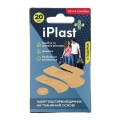 Набір пластирів медичних iPlast бактерицидних на тканинній основі, 20 штук