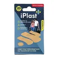 Набір пластирів медичних iPlast бактерицидних на тканинній основі, 20 штук