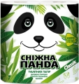 Туалетная бумага Снежная панда Classic белая, в рулонах, 4 штуки