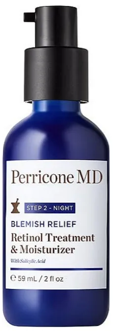 Засіб для обличчя Perricone MD Blemish Relief нічний з ретинолом для проблемної шкіри, 59 мл