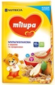Каша молочная Milupa мультизлаковая с грушей и сухариками для детей с 10 месяцев, 210 г