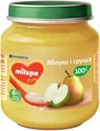 Пюре фруктове Milupa Яблуко і груша для дітей з 6 місяців, 125 г