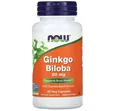Гінкго білоба NOW Ginkgo Biloba 60 мг вег. капсули №120