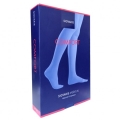 Панчохи компресійні Sigvaris Essential Comfortable 68612 клас компресії 1, закритий мисок, висота normal, чорний, розмір S