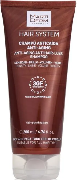 Шампунь MartiDerm Anti-Ageing антивіковий від випадіння волосся, 200 мл