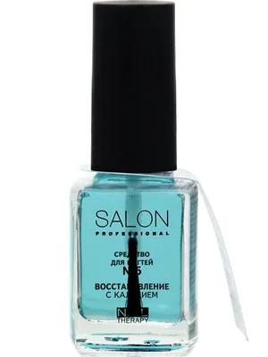 Засіб для нігтів Salon Professional №5 Відновлення з кальцієм