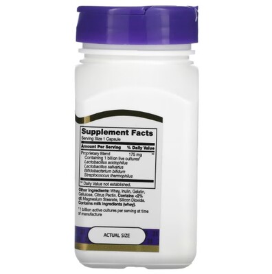 Смесь ацидофильных пробиотиков 21st Century Acidophilus Probiotic Blend, 150 капсул