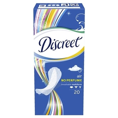 Прокладки ежедневные Discreet Air Multiform, 20 штук