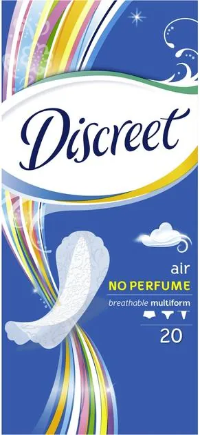 Прокладки щоденні Discreet Air Multiform, 20 шт