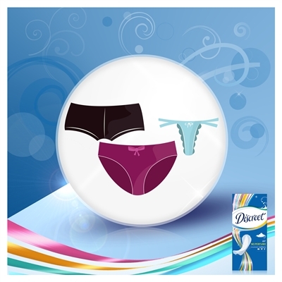 Прокладки ежедневные Discreet Air Multiform, 20 штук