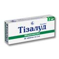 Тізалуд таблетки по 2 мг №30 (10х3)
