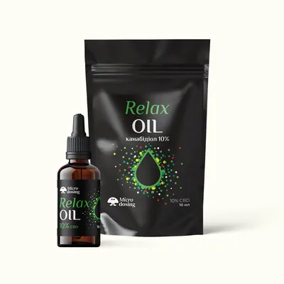 Канабідіол Олія CBD МСТ Microdosing 10%, 10 мл (дой-пак)