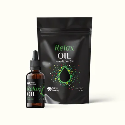 Канабідіол Олія CBD МСТ Microdosing 5%, 10 мл (дой-пак)