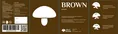 Шиїтаке Microdosing Brown капсули по 0,4 г №60