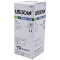 Тест-смужки Uriscan U15 Ketones strip для виявлення кетонів (ацетону) в сечі, 50 штук у флак.
