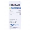 Тест-смужки Uriscan U19 Glukose strip для виявлення глюкози в сечі, 50 штук у флак.