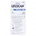 Тест-смужки Uriscan U19 Glukose strip для виявлення глюкози в сечі, 50 штук у флак.