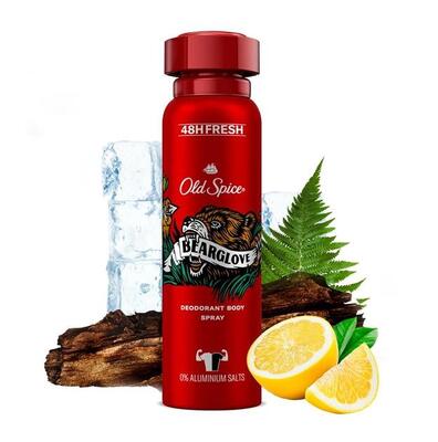 Дезодорант спрей Old Spice Bearglove 48h для чоловіків, 150 мл