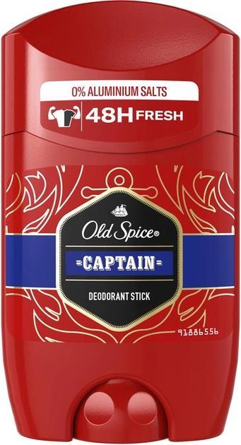 Дезодорант стік Old Spice Captain 48h для чоловіків, 50 мл